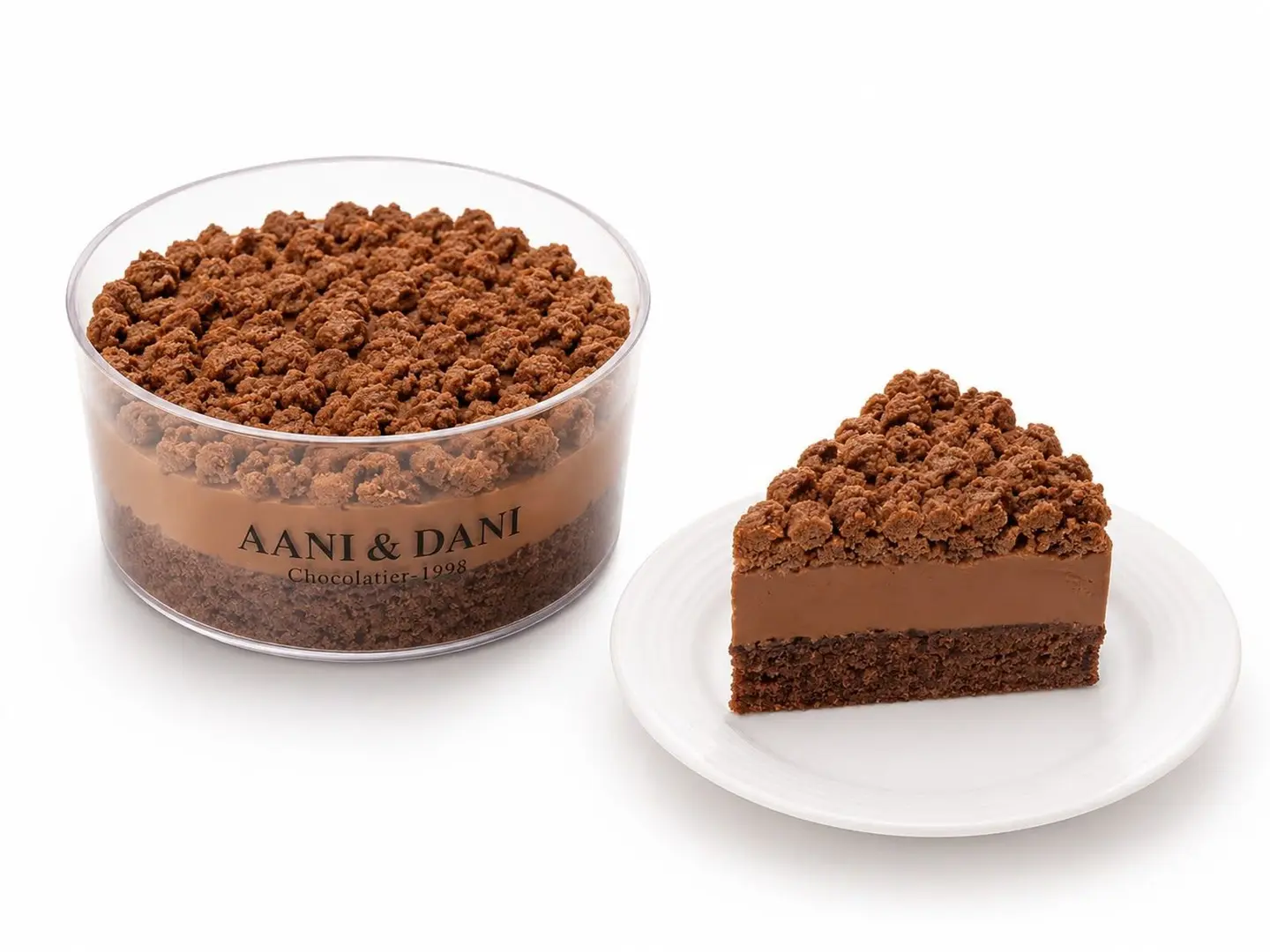 Chocolate Pudding Plate Small