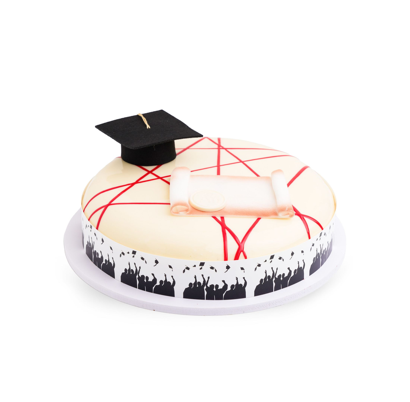 Graduation Cake   Red Velvet