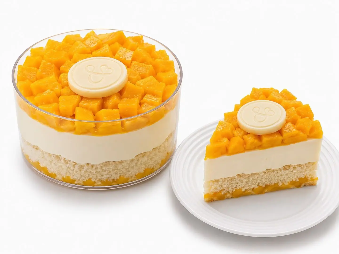 Mango Pudding Plate Small