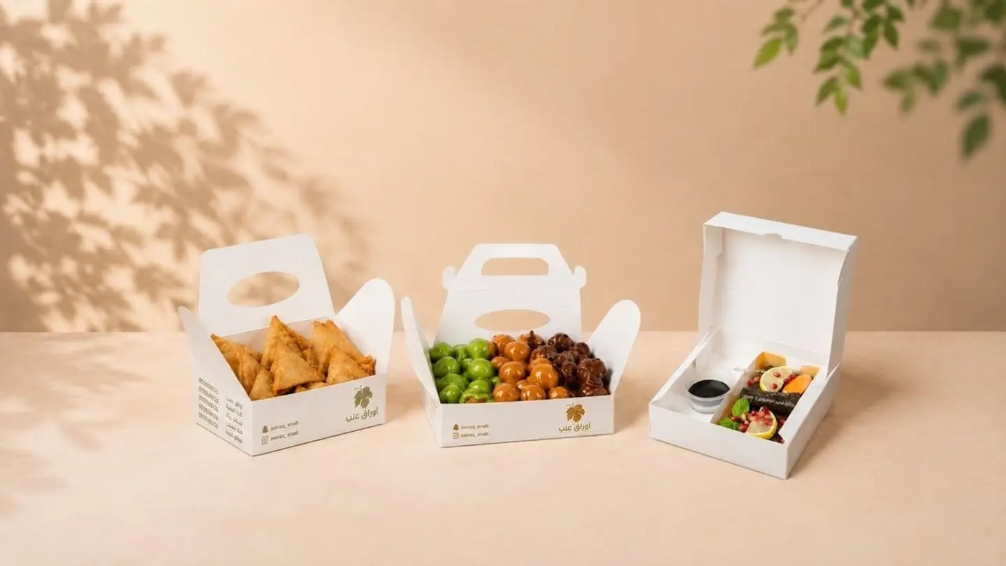 Grape Leaves Luqaimat Box