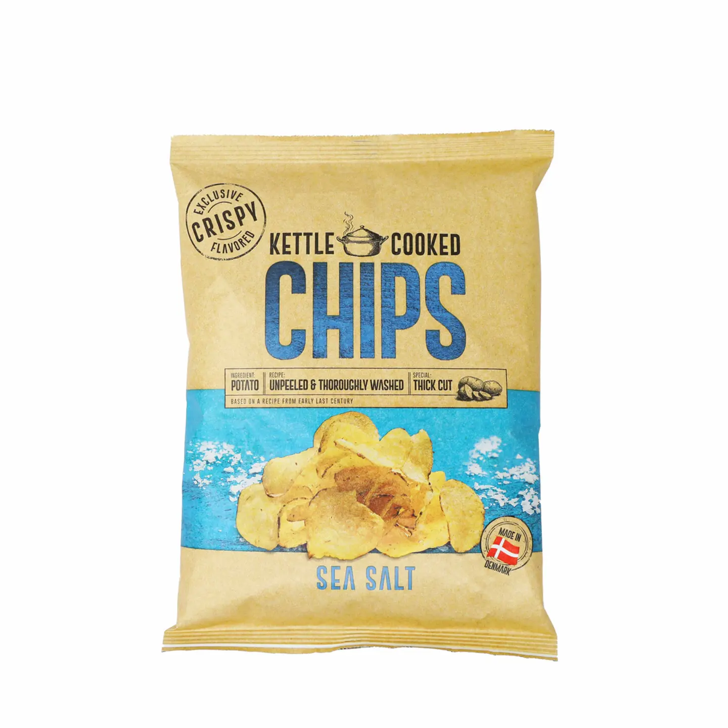 Kettle Cooked Chips With Sea Salt 150 Gm