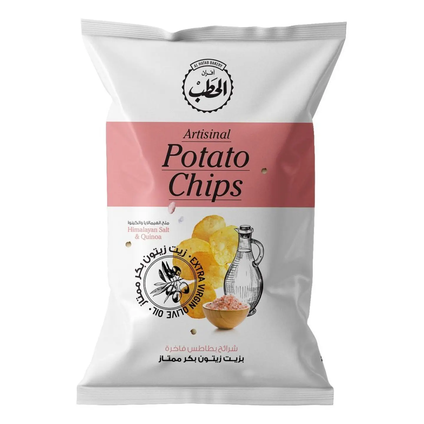 الحطب بطاطس زيت زيتون وملح هيمالايا150جم- خصم 20%