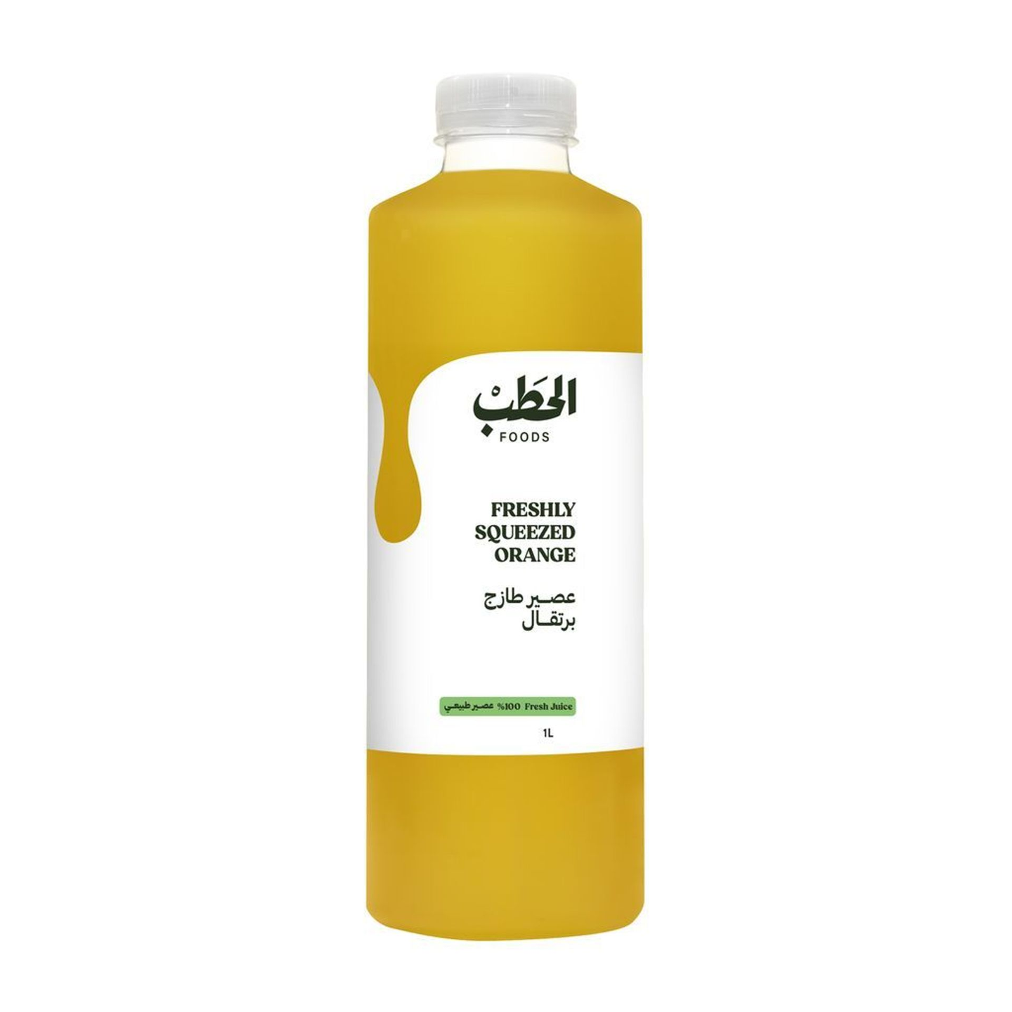الحطب عصير برتقال طازج 1لتر - خصم 20%