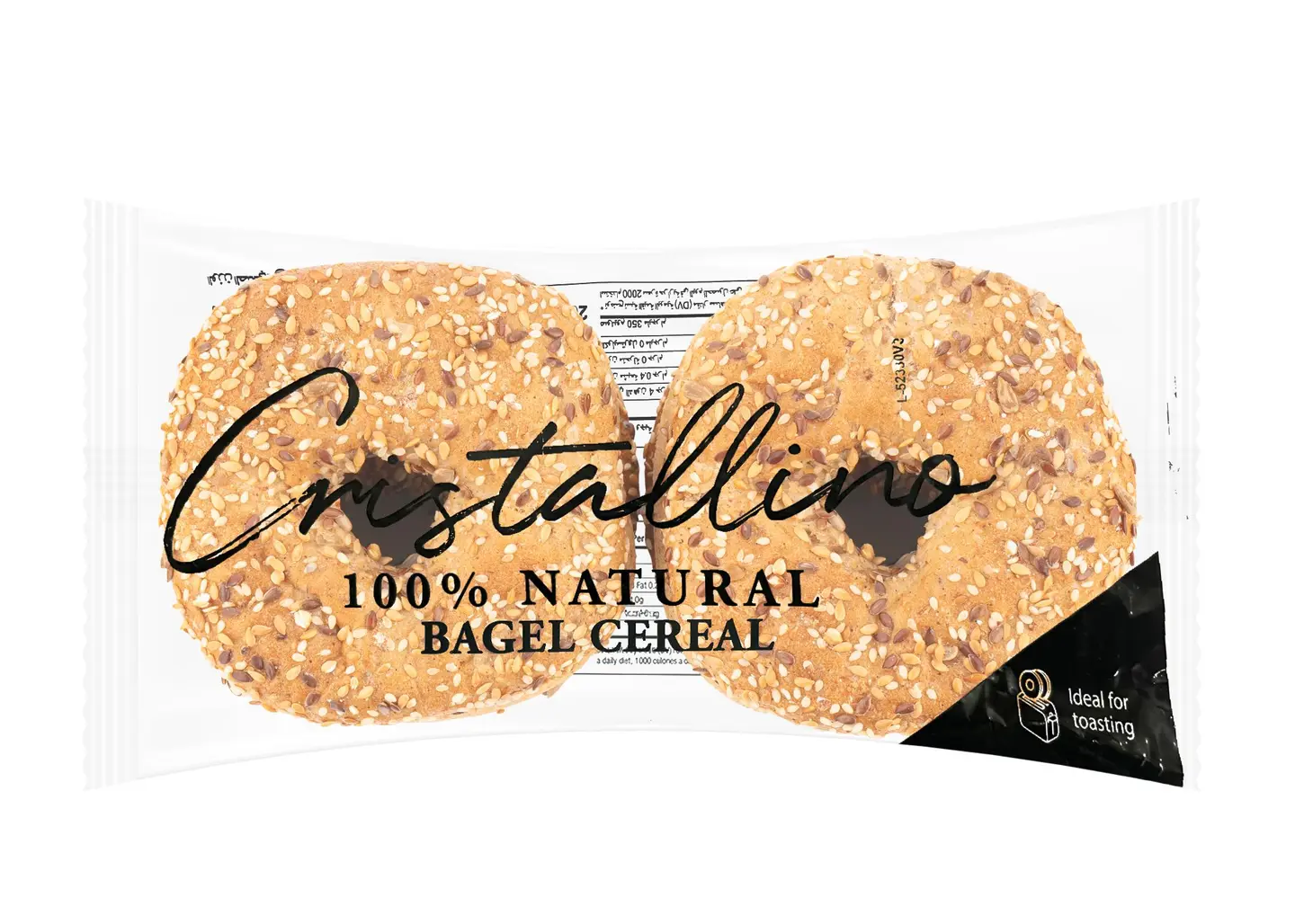 Alhatab Bagel Cereal Bread 4 Pcs
