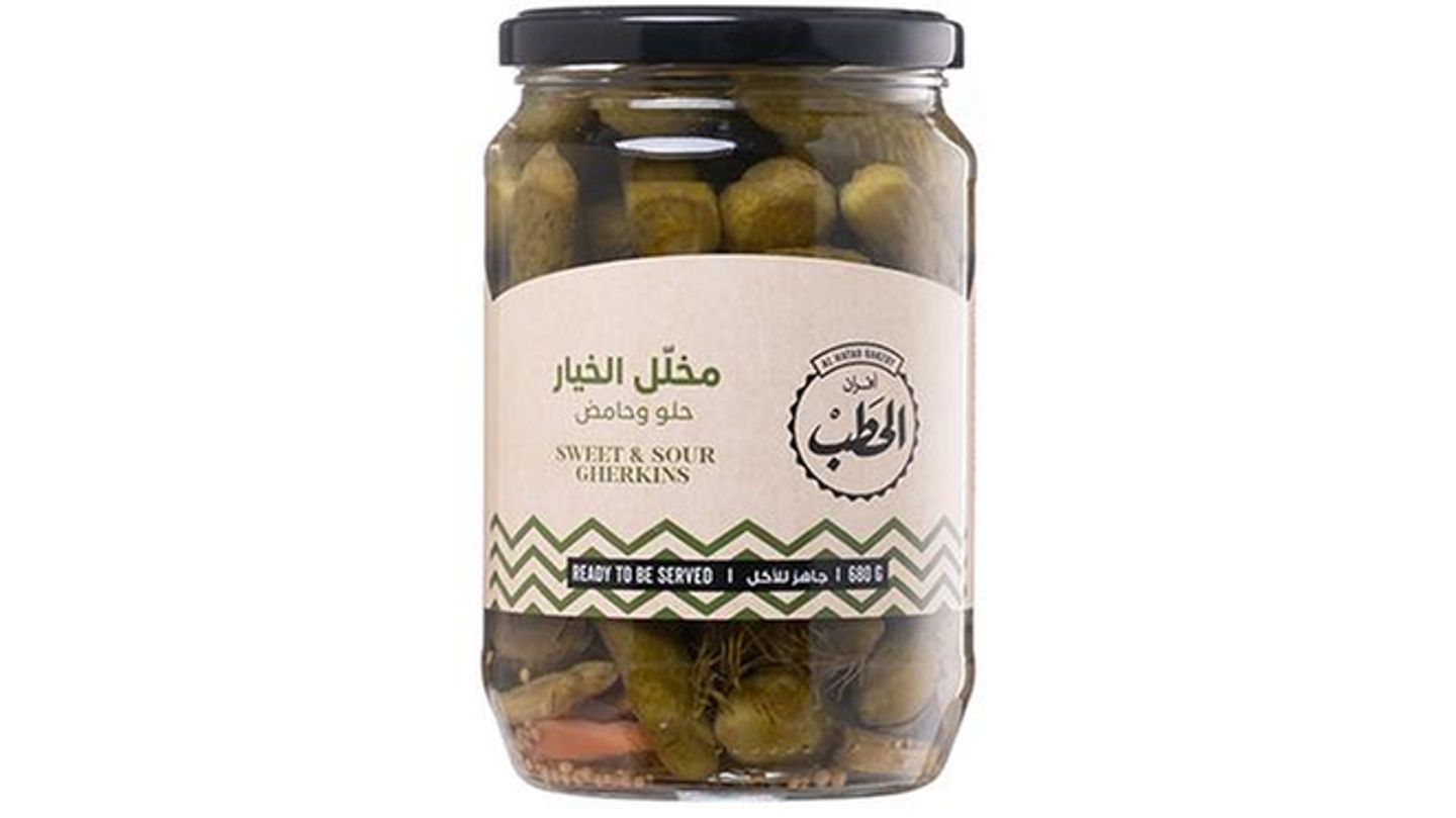 مخلل الخيار حلو و حامض 680 جم