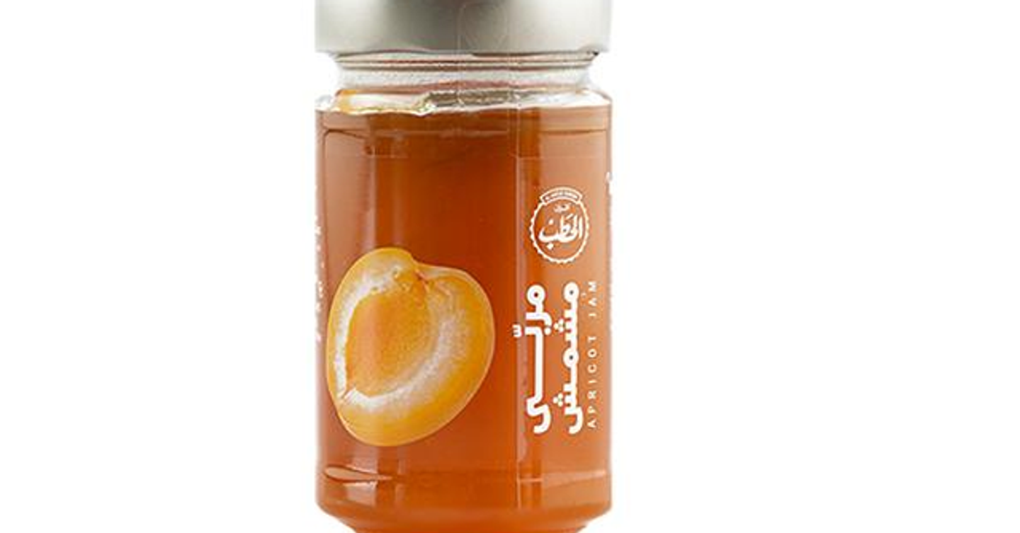 مربى مشمش 50٪ فواكه 250 جم