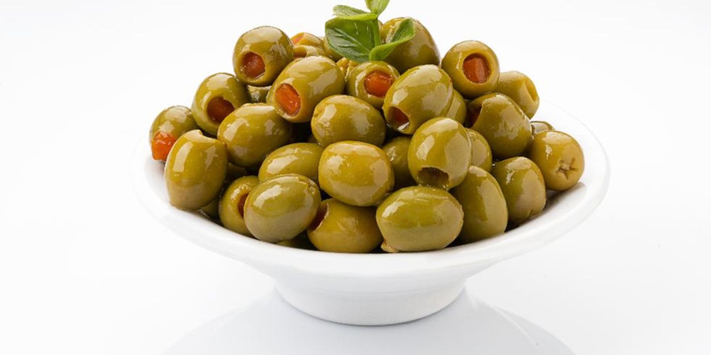 زيتون أخضر محشي