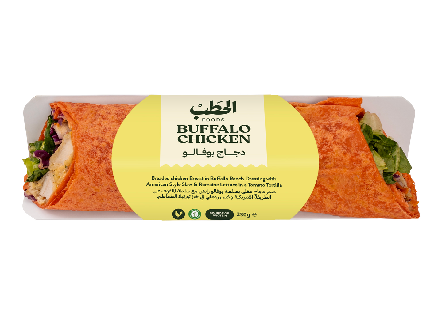 Alhatab Buffalo Chicken Wrap Sw 230 G