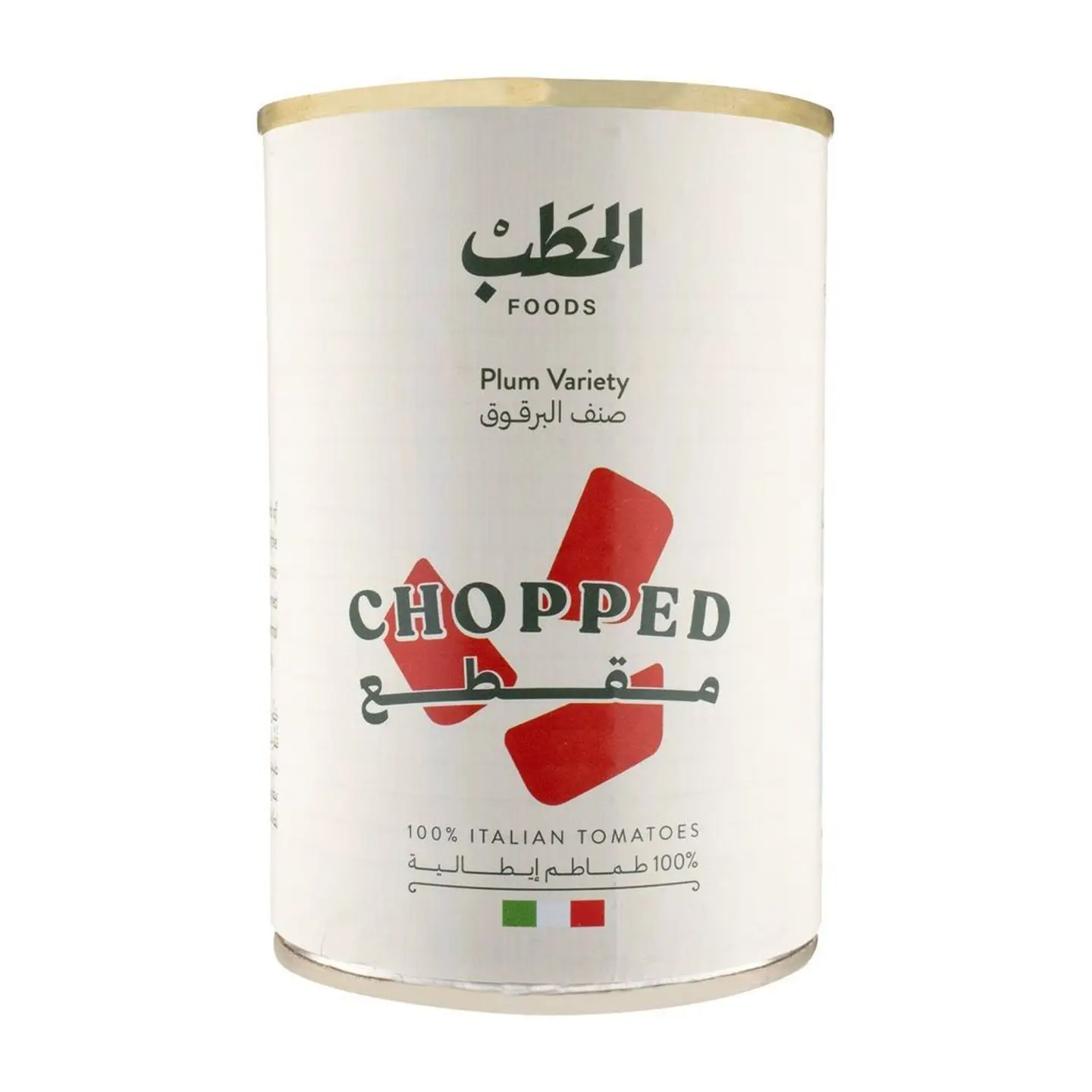 الحطب طماطم إيطالية مكعبات 400جم-خصم 30%