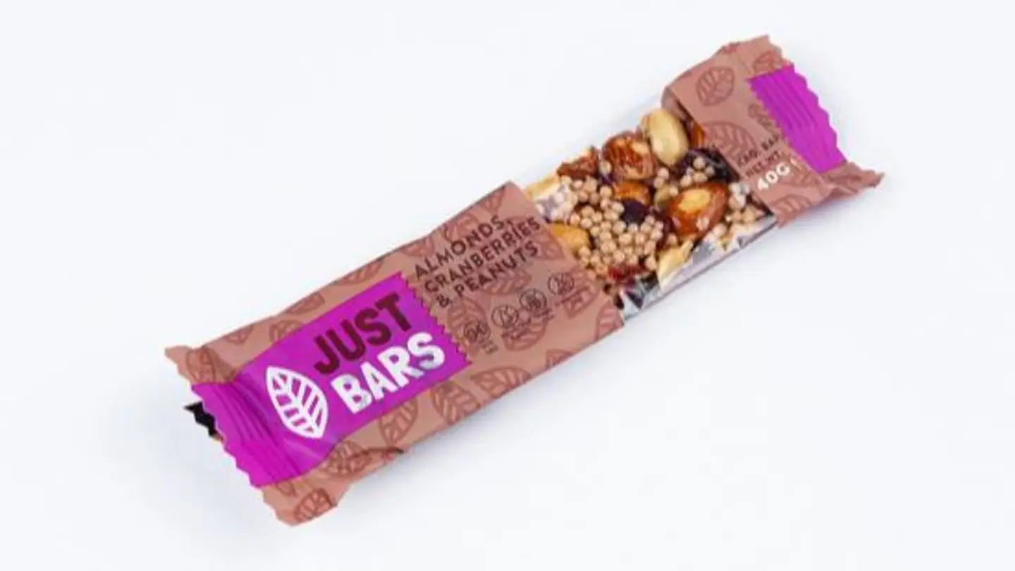 Just Bar Almond,Cranberry&Peanut40g