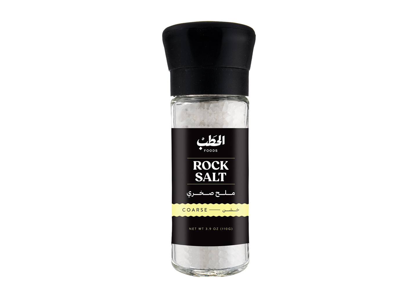 الحطب ملح صخري خشن 110جم - 30%