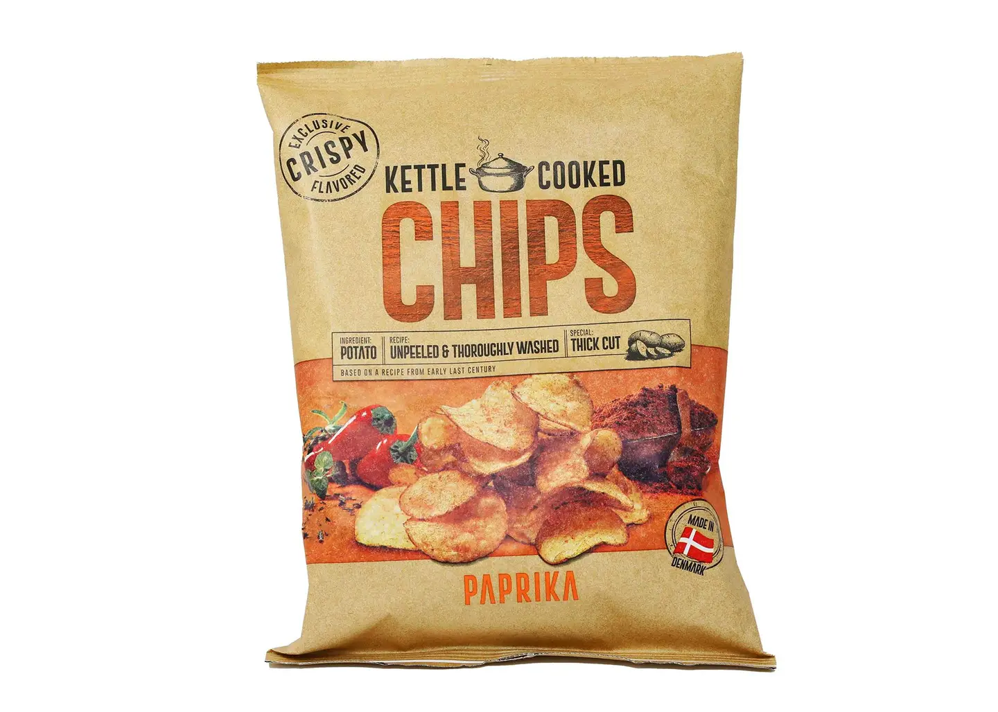 رقائق كيتل شيبس مطبوخ بالبابريكا 150جم