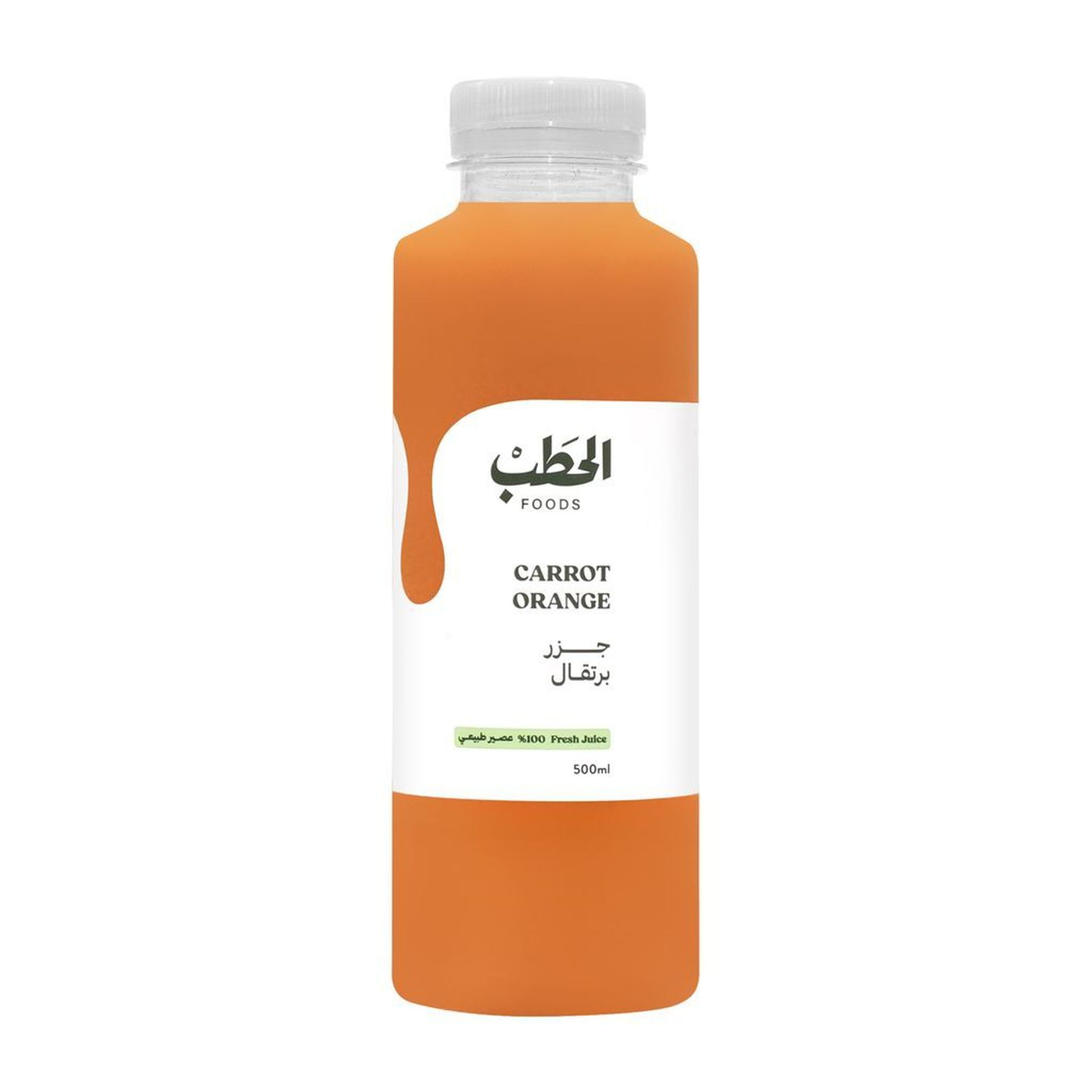 الحطب عصير جزر وبرتقال 1لتر - خصم 20%