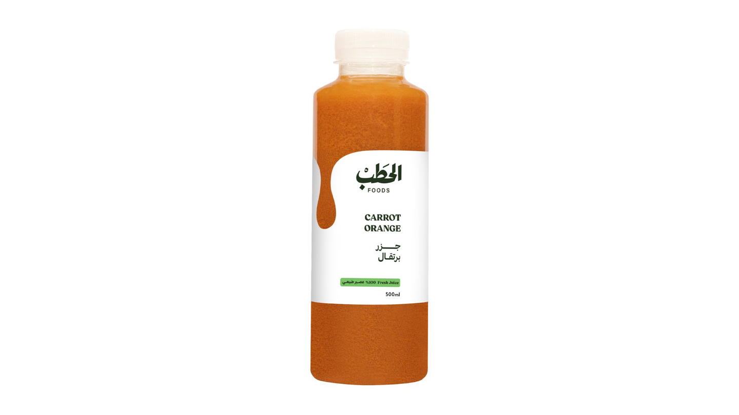 Alhatab Carrot & Orange Juice 500 Ml