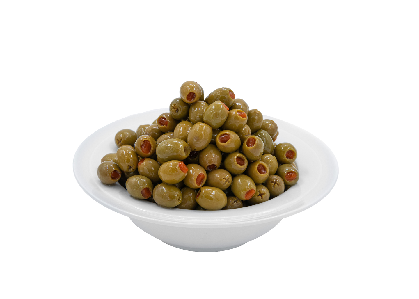 الحطب زيتون أخضر محشي