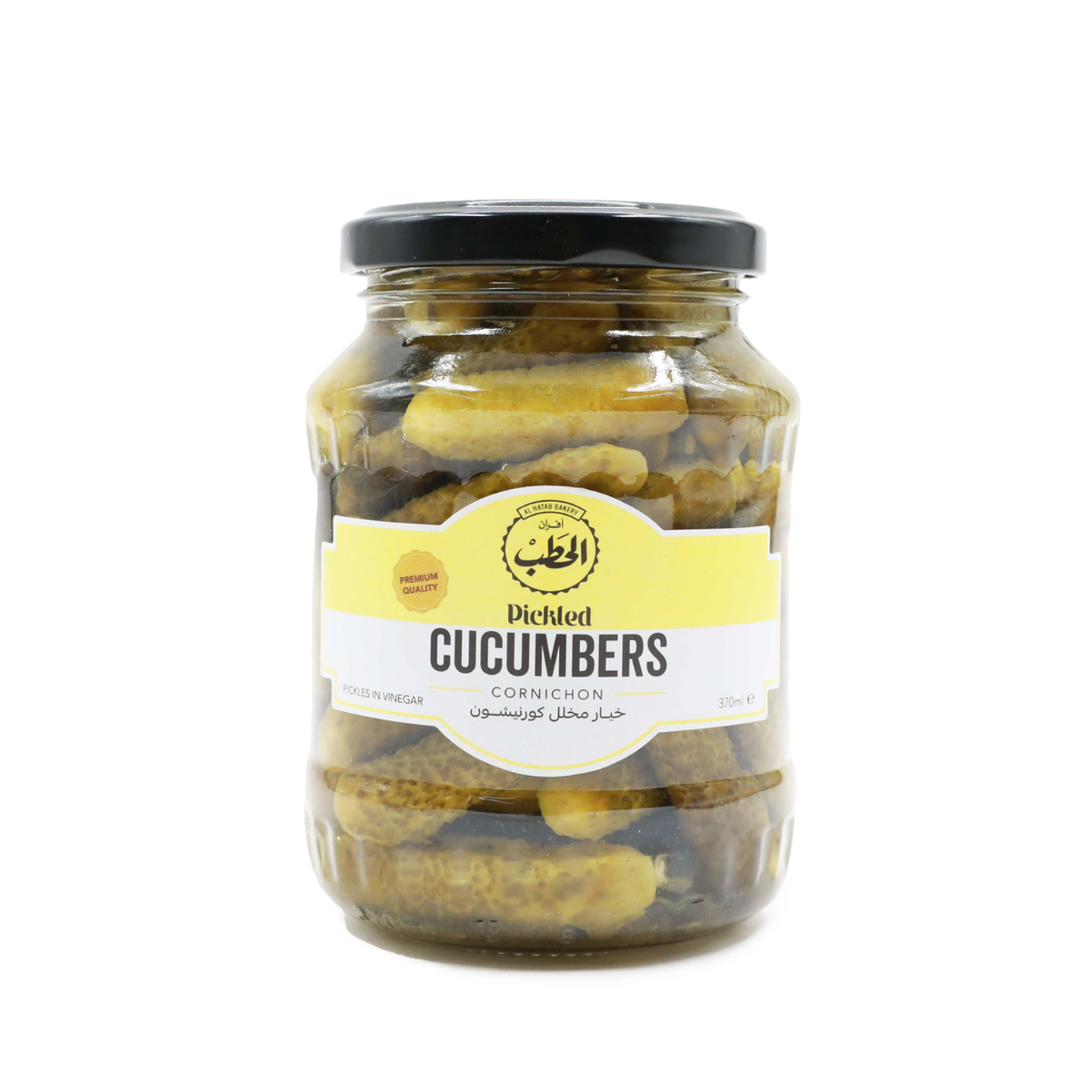 AL HATAB PICKLED CUCUMBERS 370GM