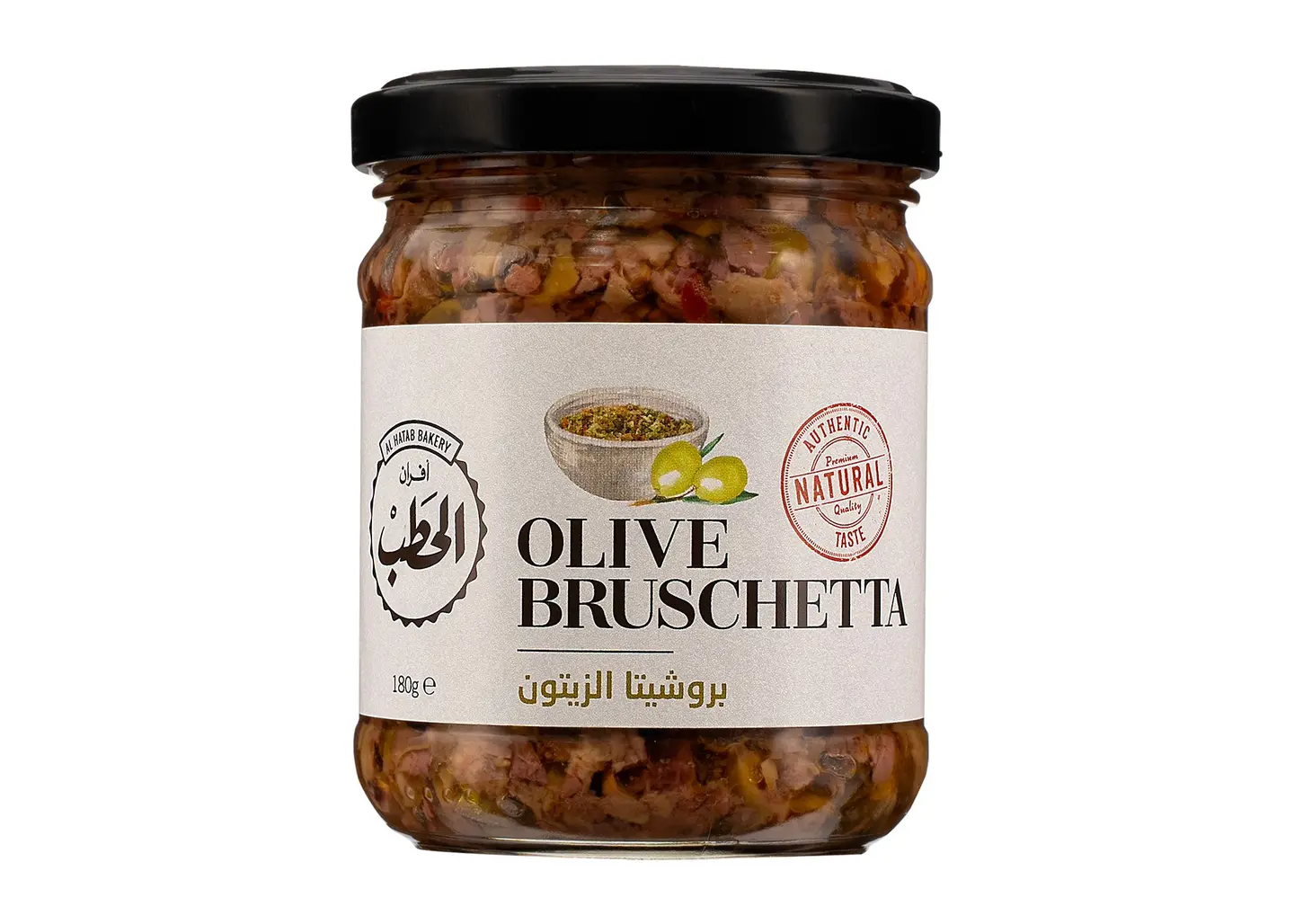 الحطب زيتون بروشيتا يونانى 180جم - 30%