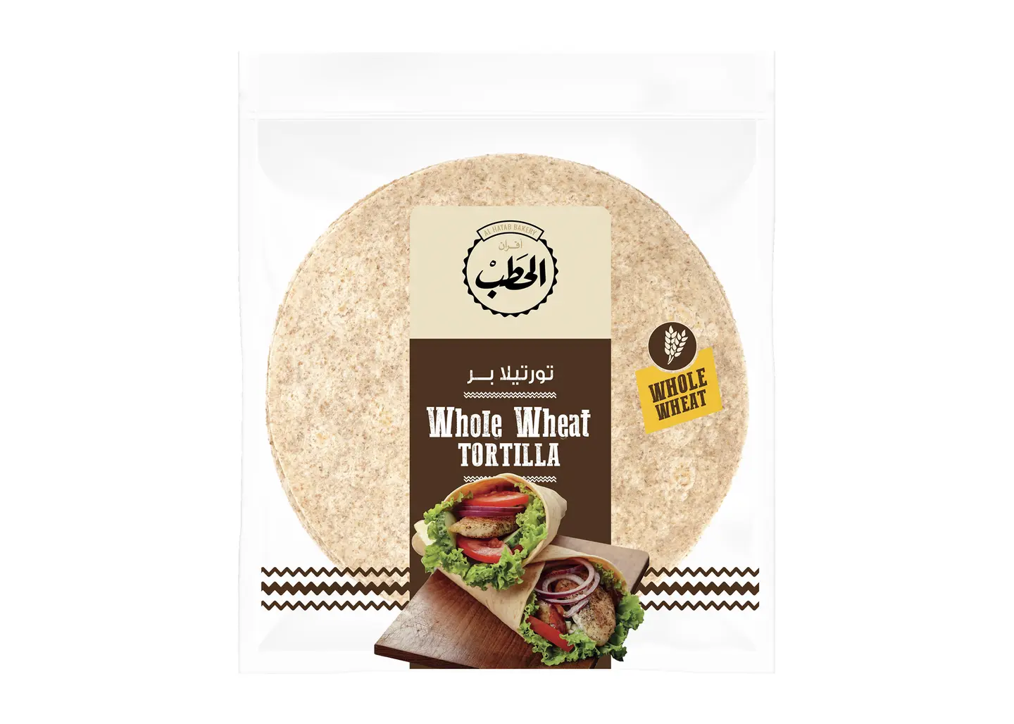 الحطب خبز تورتيلا بـــر400جم