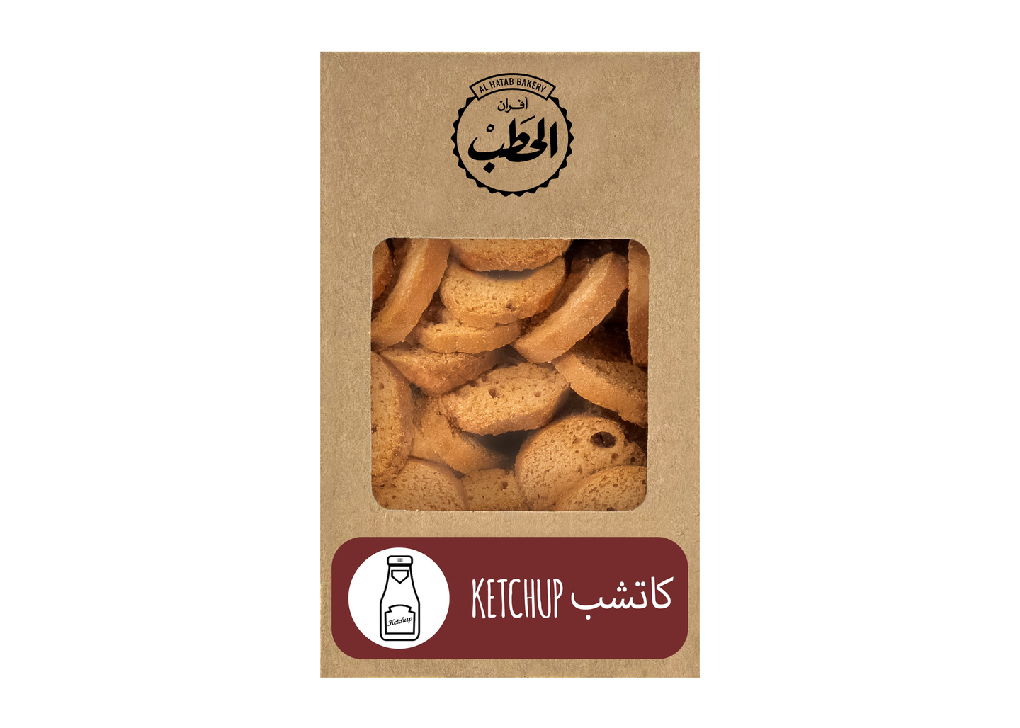 الحطب بيك رولز كاتشب65جم