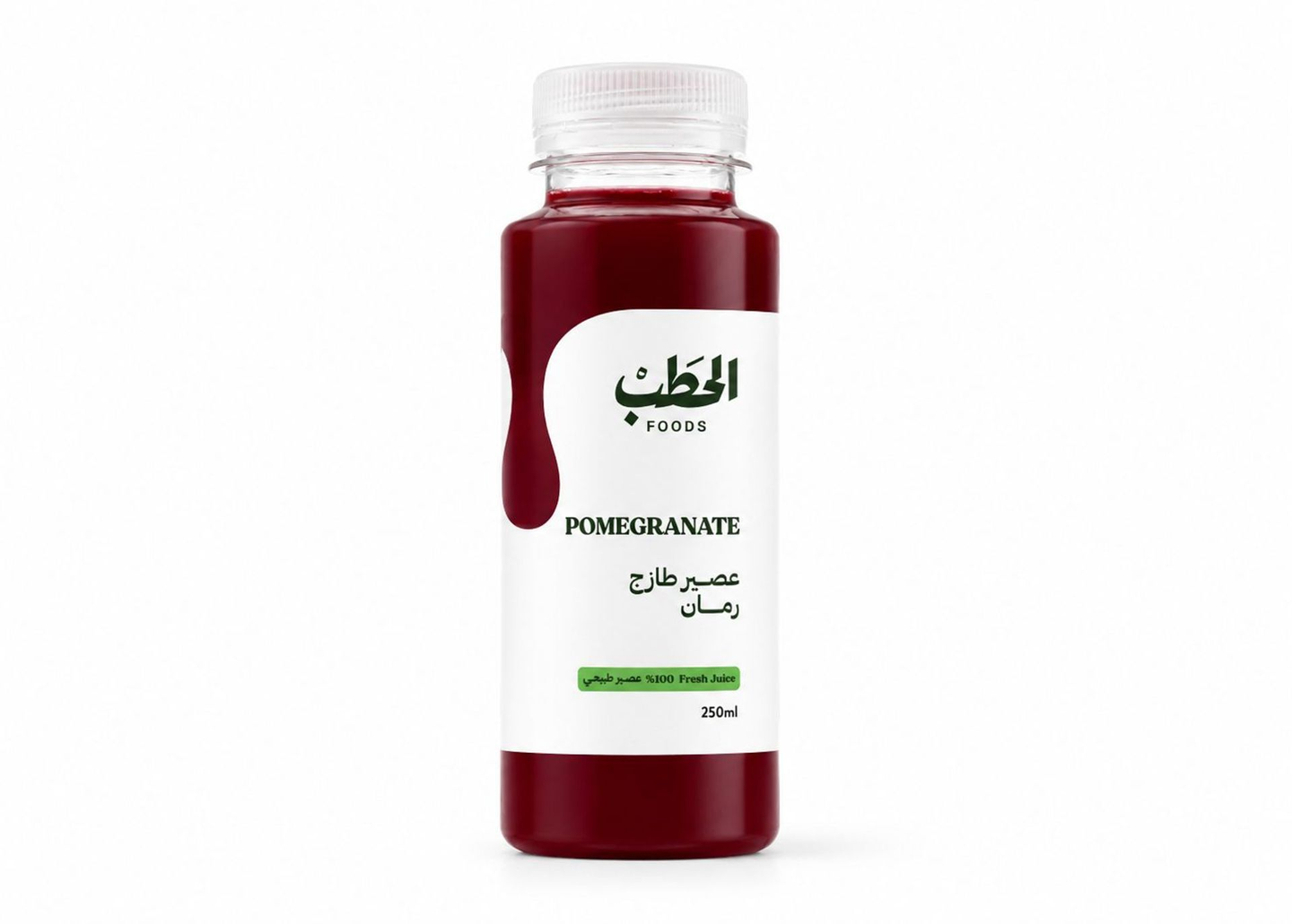 الحطب عصير رمان 250مل
