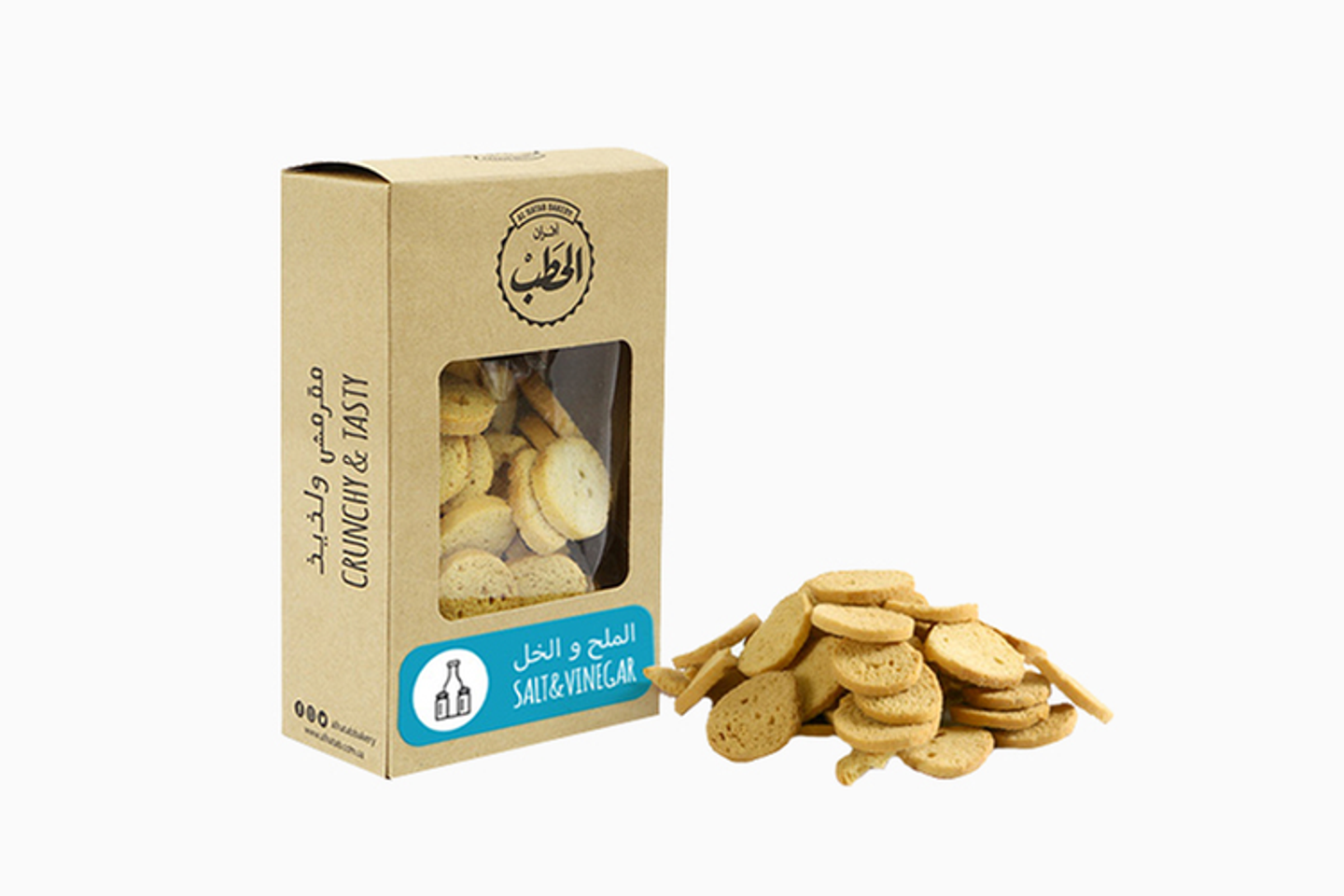 Al Hatab Bake Rolls Salt&Vinegar
