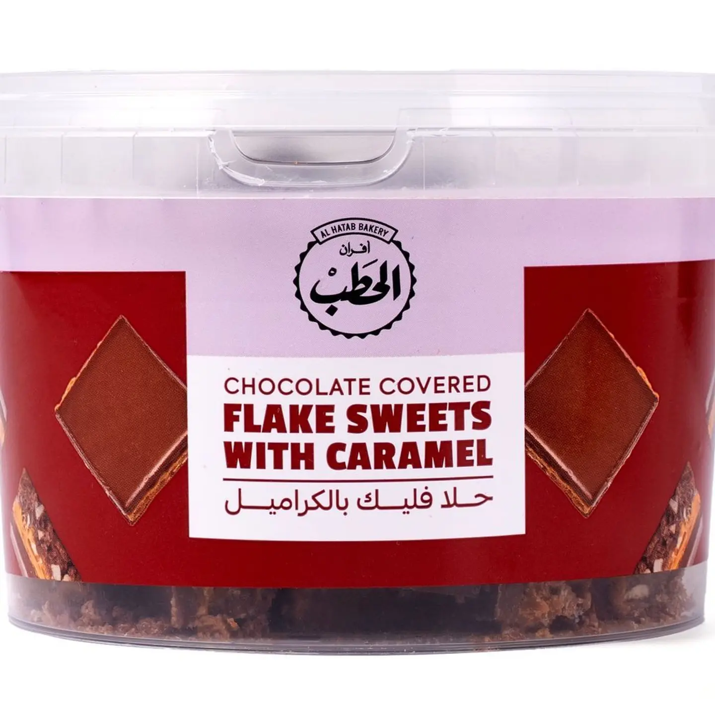 Alhatab Choc Covered Flake Caramel 385 G 20%