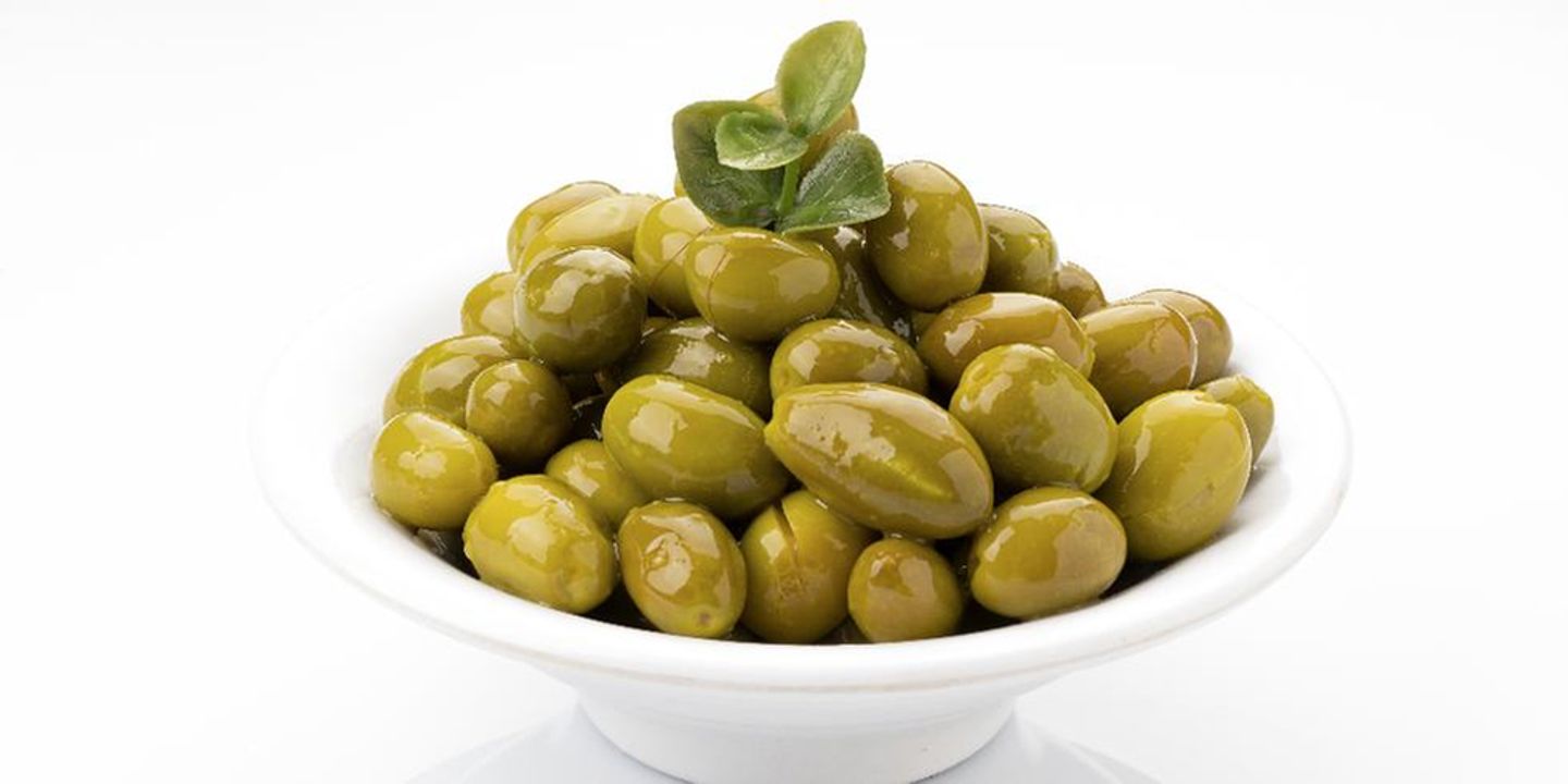 زيتون اخضر مكبوس