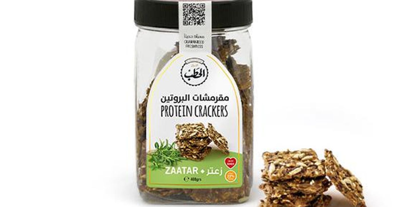 مقرمشات البروتين زعتر