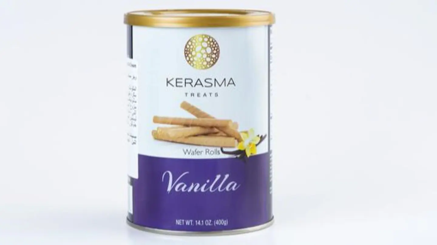 Kerasma Wfer Rolls W/Vanilla 400g
