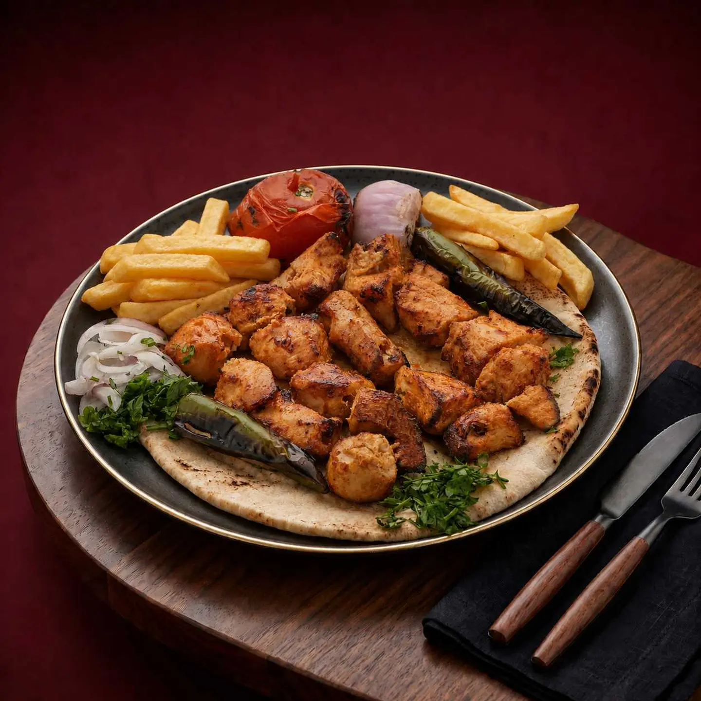 Grilled Chicken Awsal