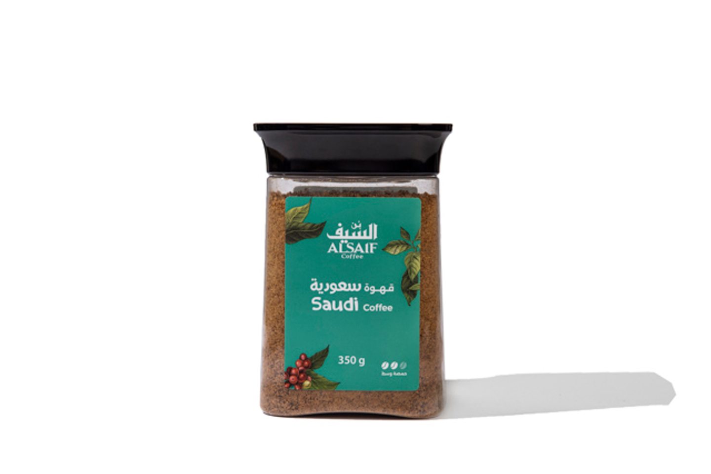 علبة قهوة السيف سعودية حمصة وسط ٣٥٠ جم