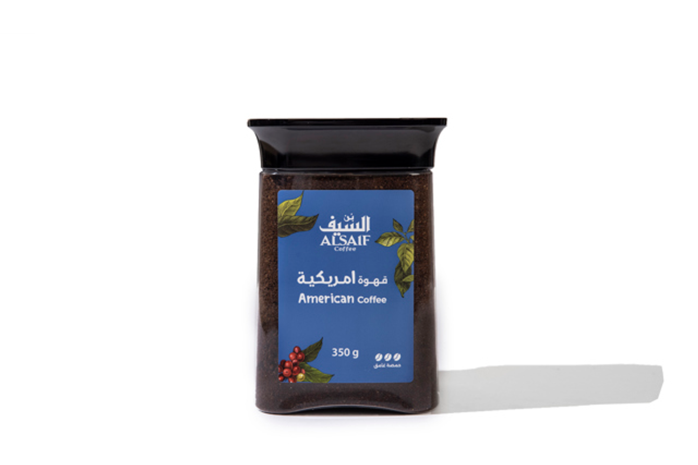 علبة قهوة السيف امريكي حمصة غامق ٣٠٠ جم