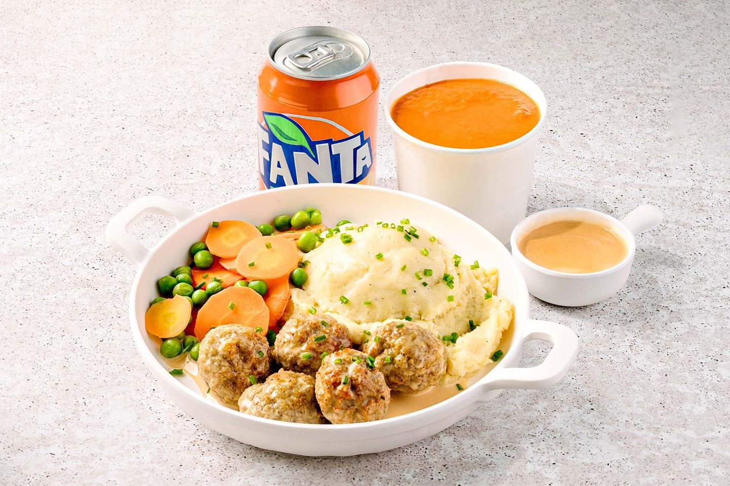 Mashed Potato Combo Meal