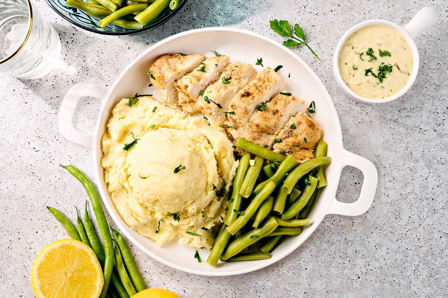 Grilled Chicken Mashed Potato Bowl(Regular)