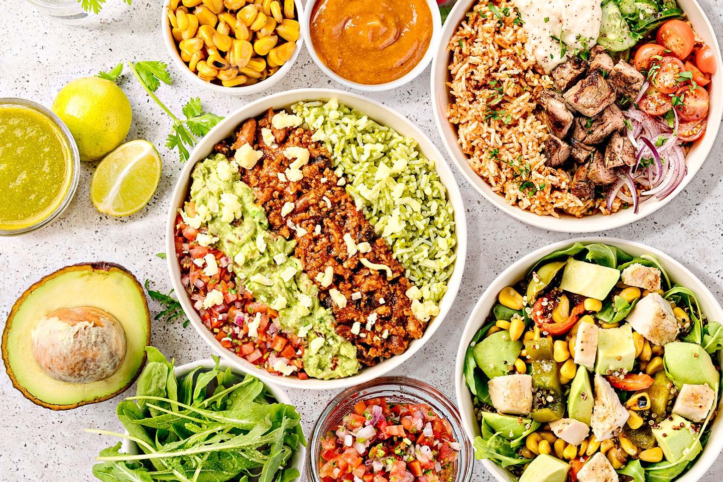 Build Your Own Burrito Bowl