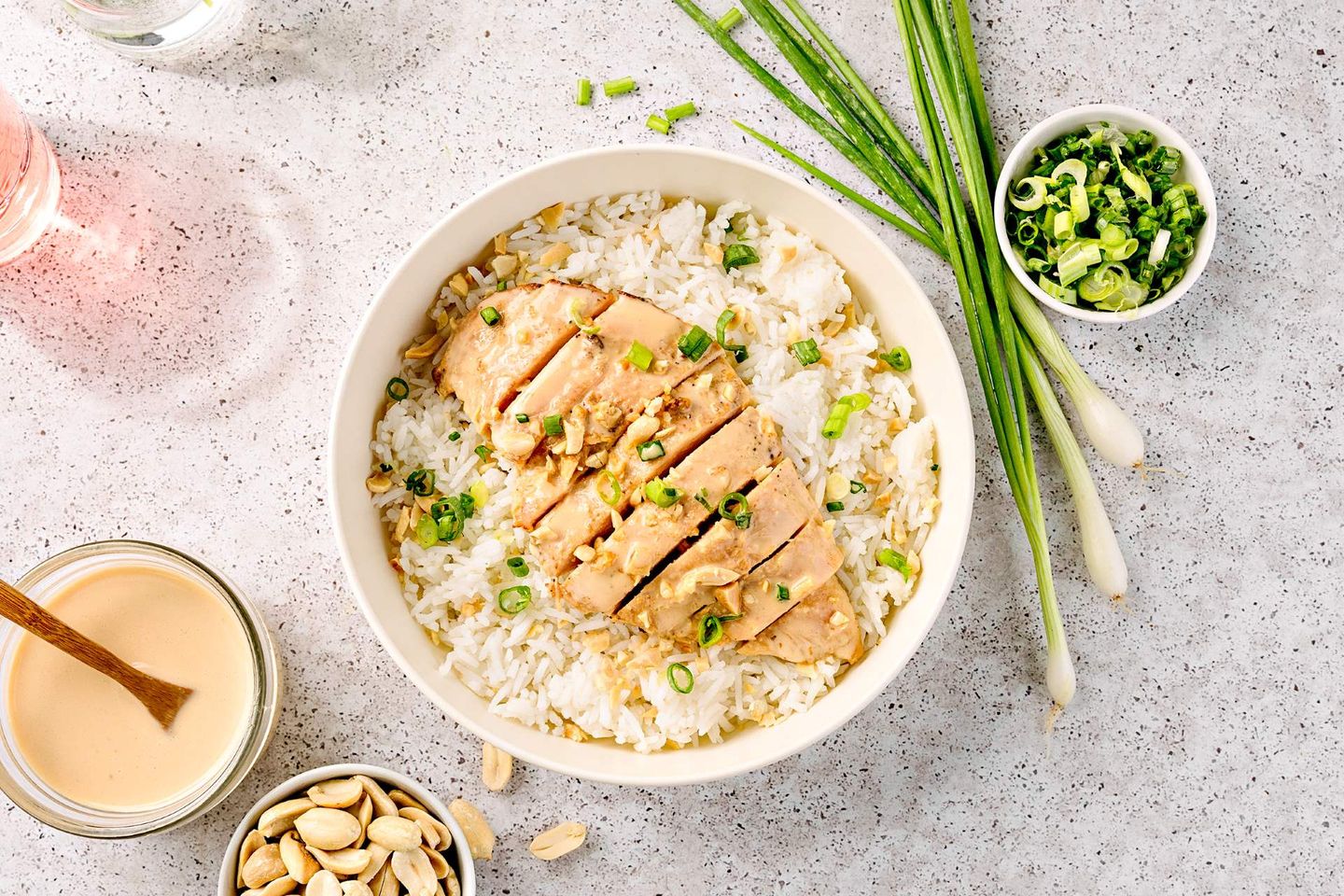 Peanut Chicken Rice Bowl(Regular)