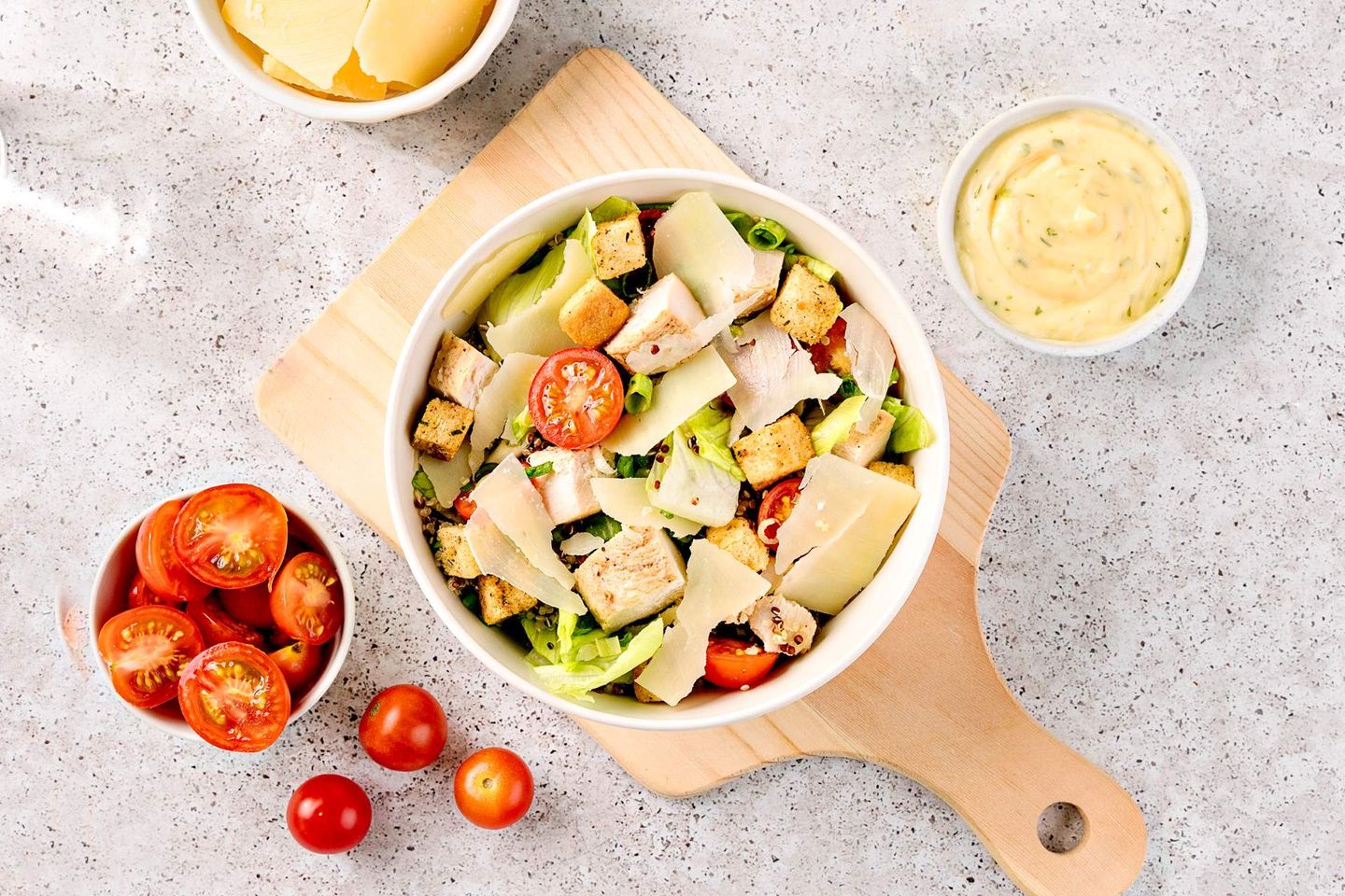 Quinoa Caesar Salad Bowl(Regular)