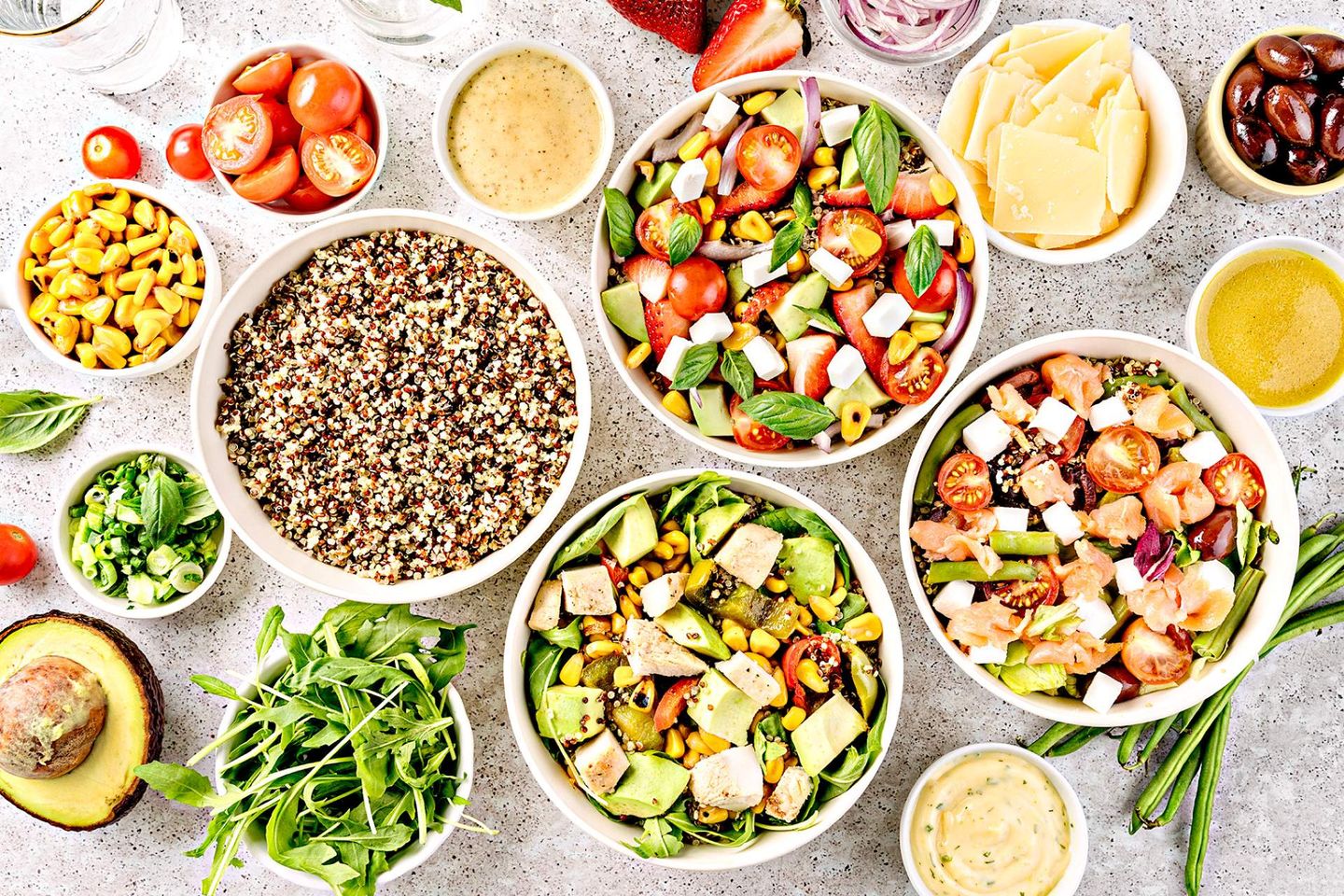 Build Your Own Quinoa Bowl