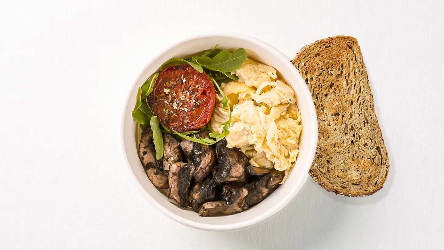 Truffle Mushroom & Egg Bowl