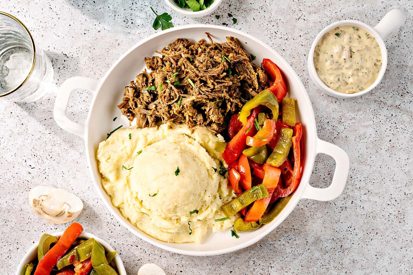Barbacoa Mashed Potato Bowl(Regular)