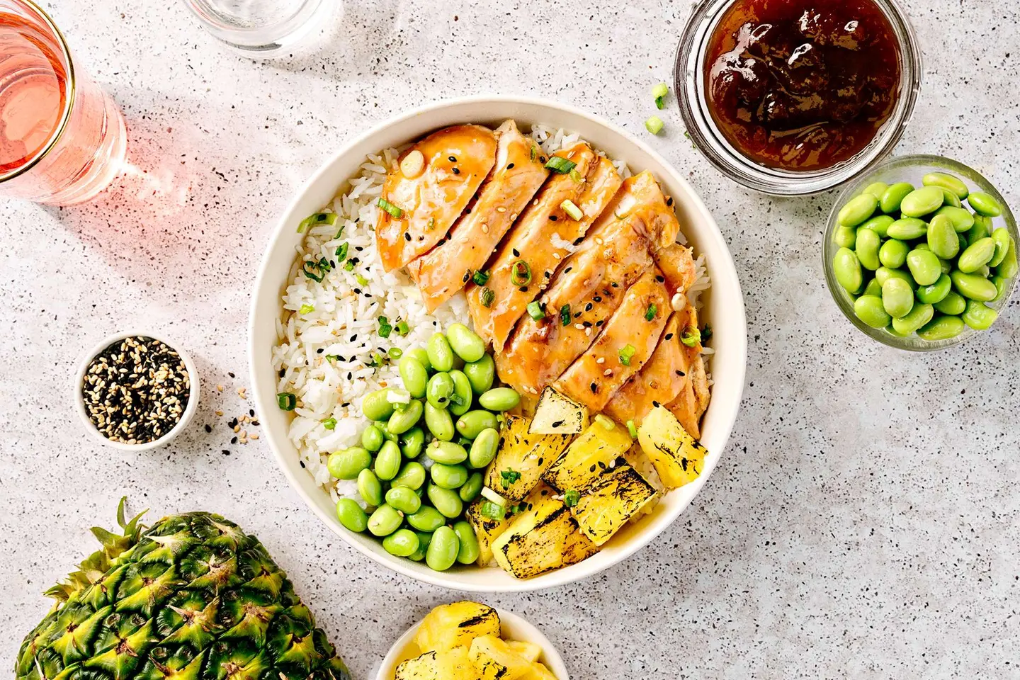 Chicken Pineapple Teriyaki Bowl