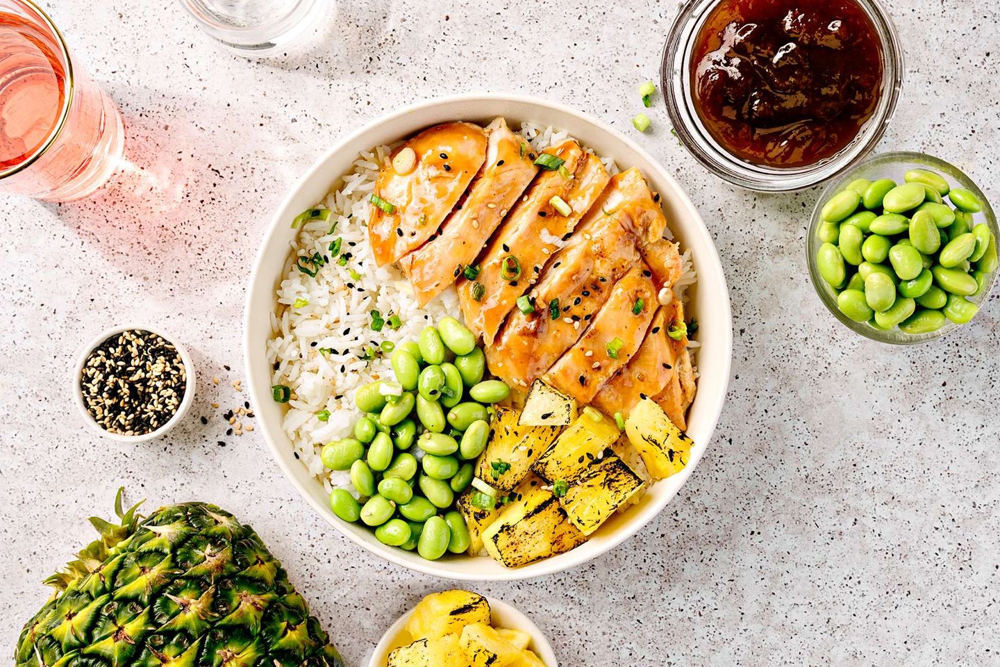 Chicken Pineapple Teriyaki Bowl(Regular)