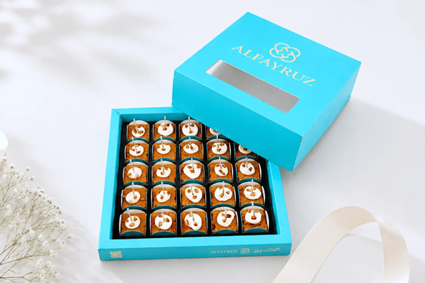 Carrot Cake Cubes Box