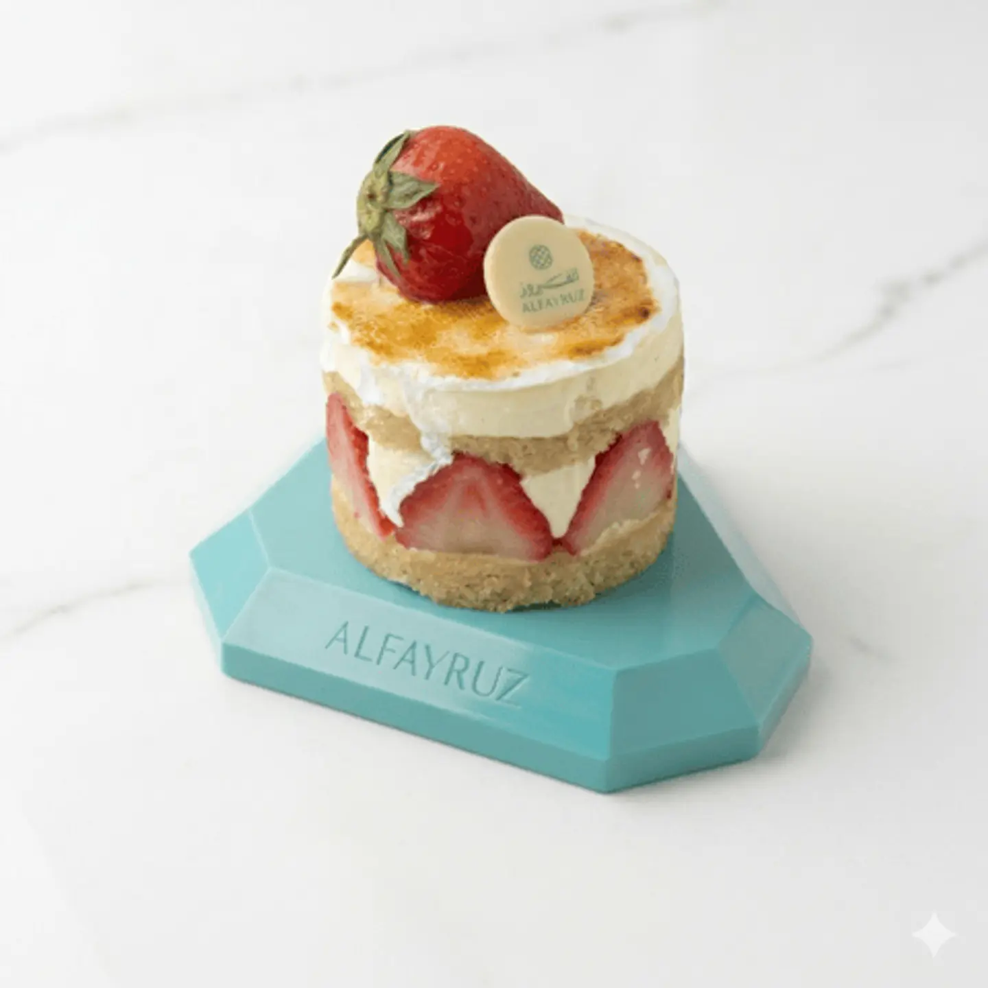 Mini Strawberry And Vanilla Cakes