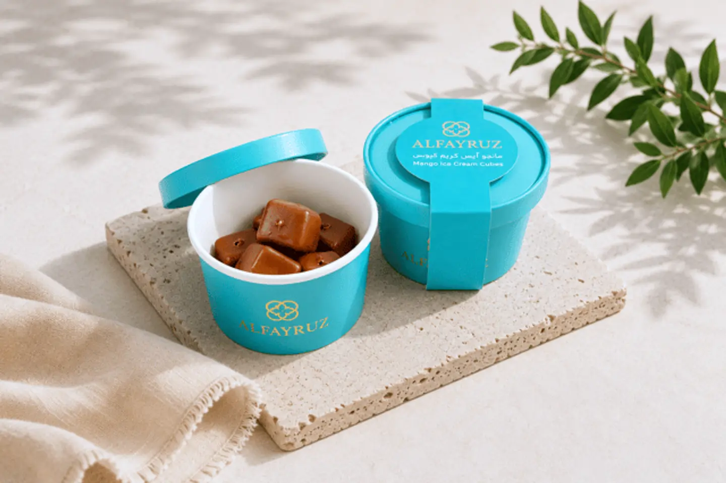 Mango Ice Cream Cup