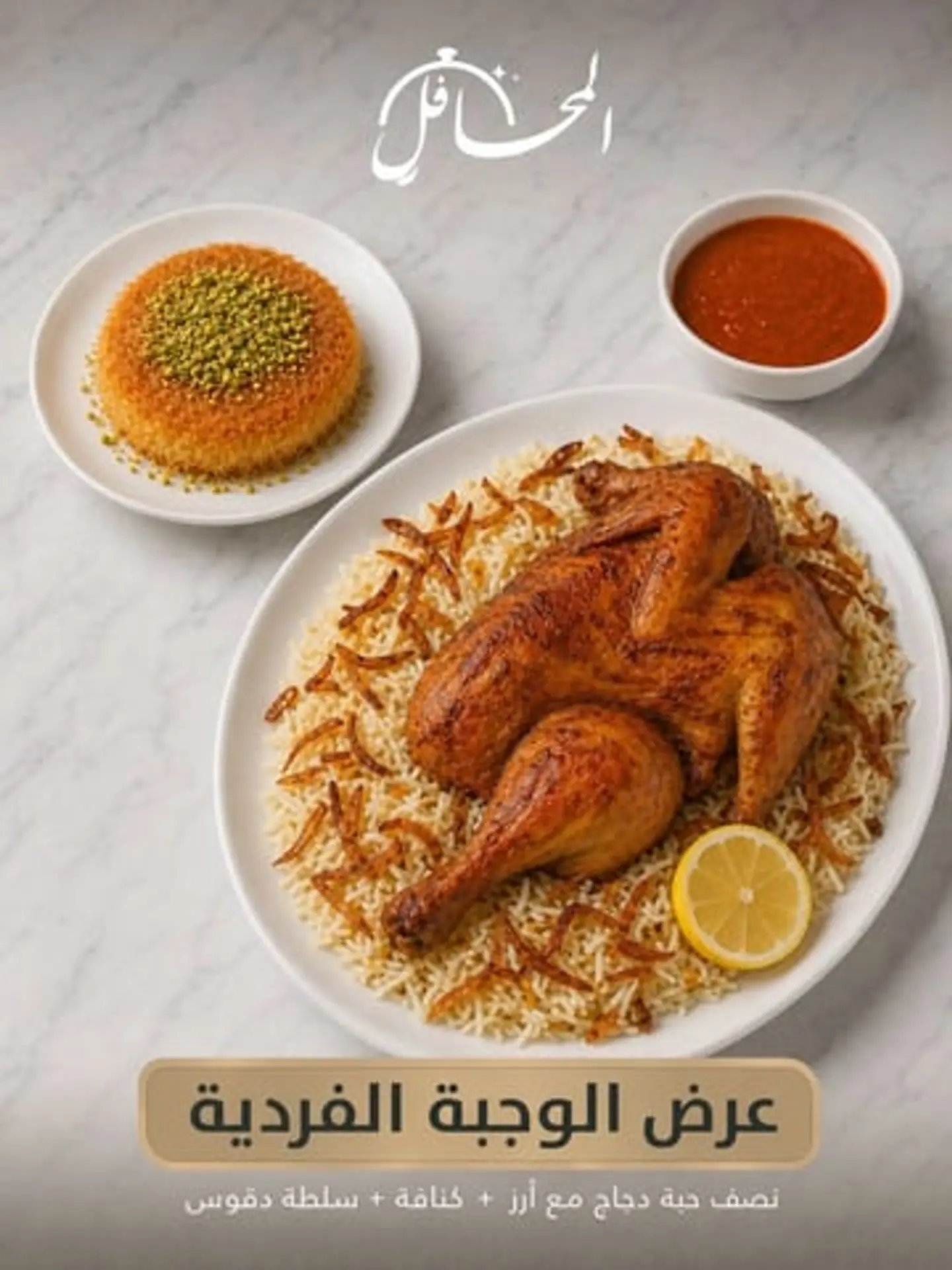 عرض الوجبة الفردية