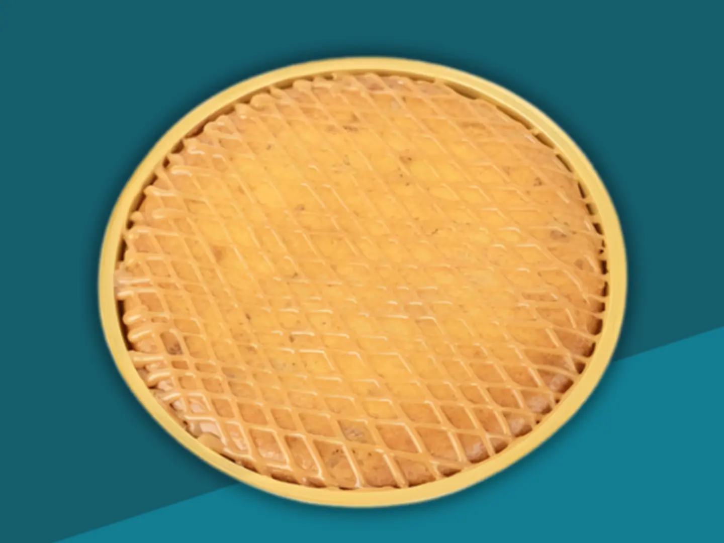 Medium Basbousa With Caramel Dish