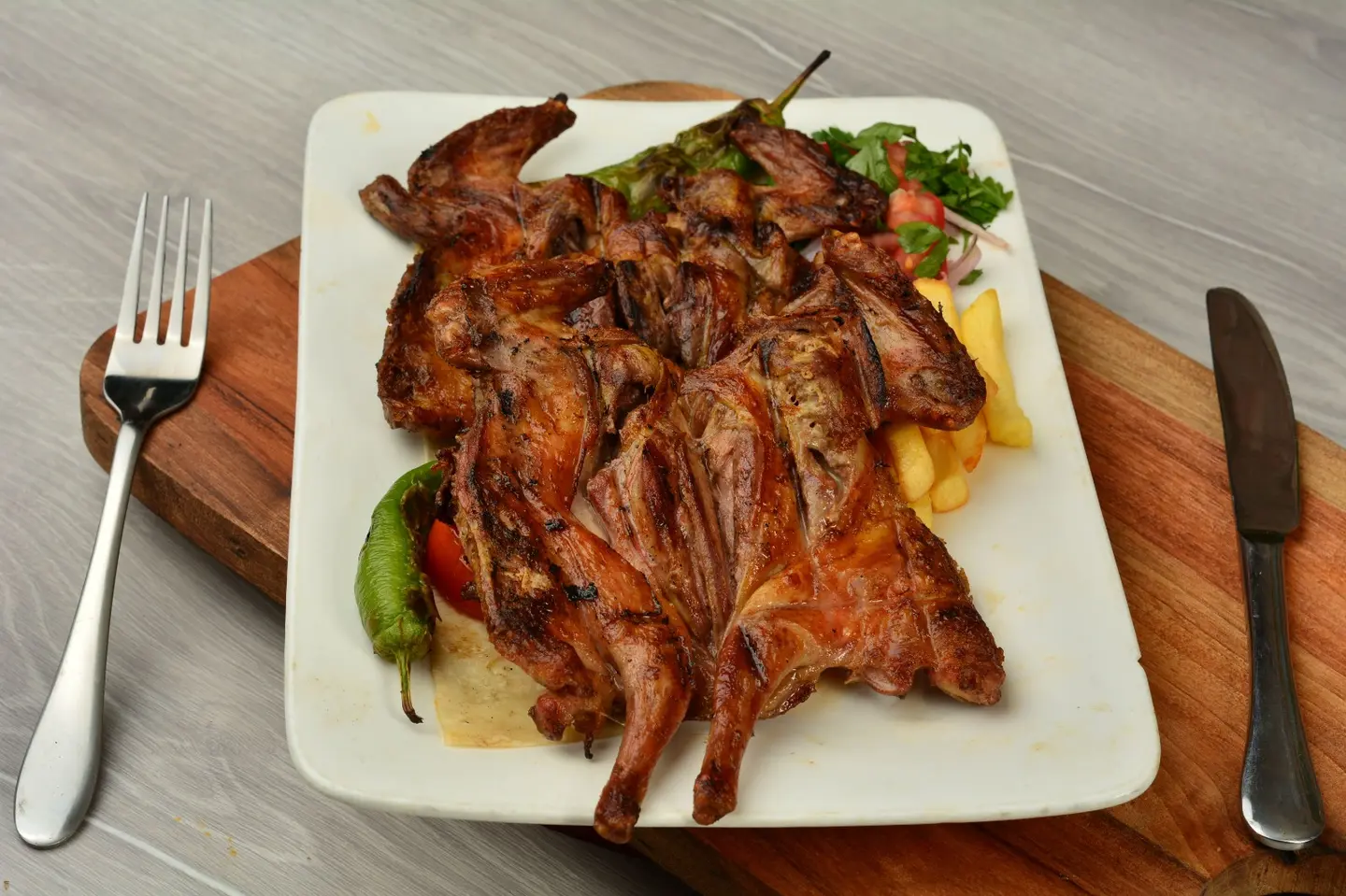 Grilled Pigeon