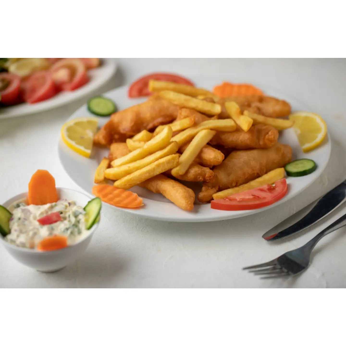 Fried Hammour Fillet