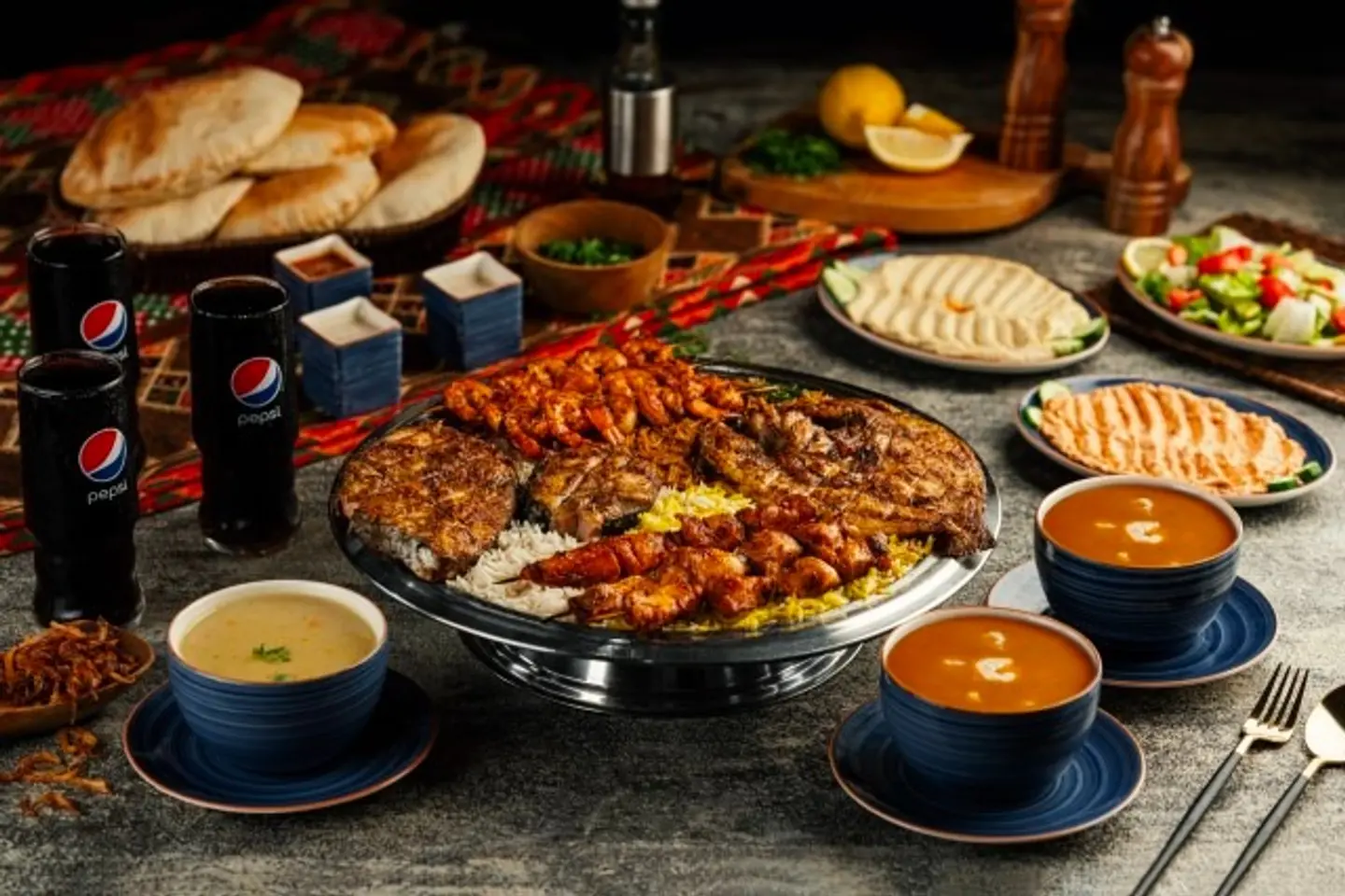 Bint A Lsayad Platter
